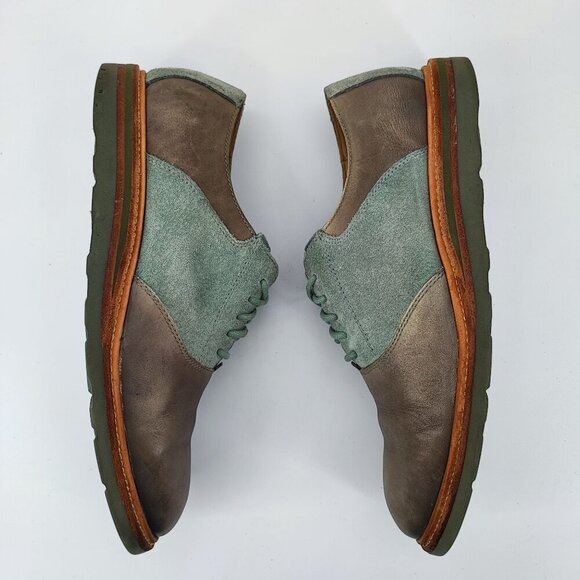 Cole Haan Men\'s Vibram Brown Leather Brown Oxford Size 9.5 main image 7